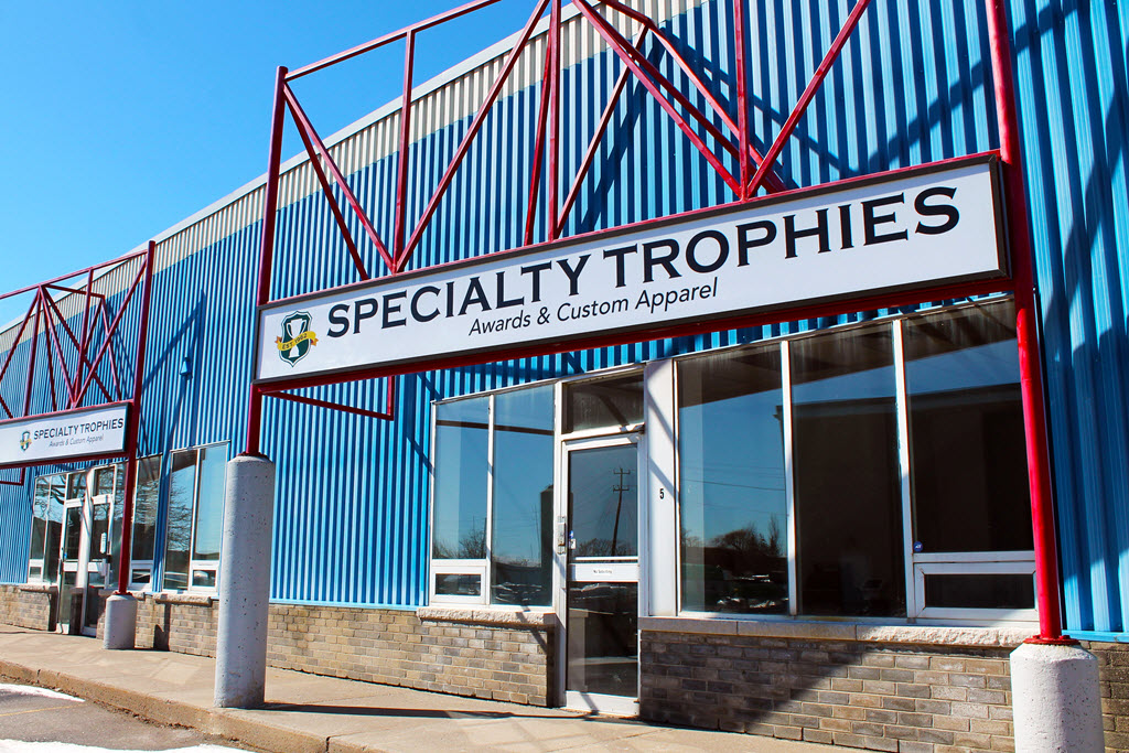 Specialty Trophies and Engraving, Kingston ON, Embroidery and Promotions