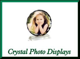 crystal photo display